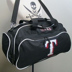 TEXAS RANGERS 18" Duffel MLB Official Baseball Gym Bag